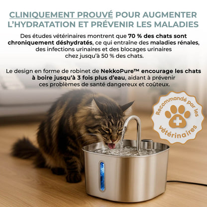 NekkoPure™ - Fontaine à eau pour Chat